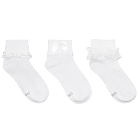 Robeez Classic Cuffed Socks 3pk