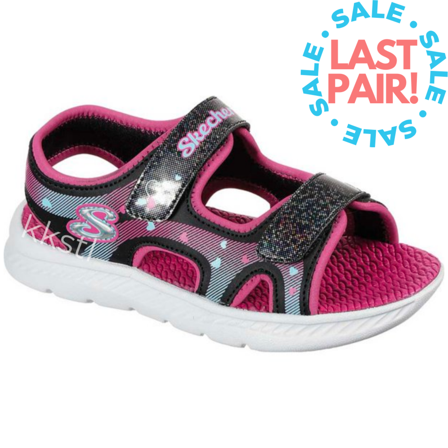 Skechers C-Flex Sandal 2.0 Lovely Summer BKHP - Kids Shoes in Canada -  Kiddie Kobbler St Laurent