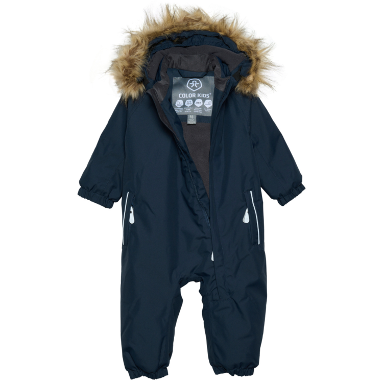 Color Kids Color Kids Baby Coverall Total Eclipse