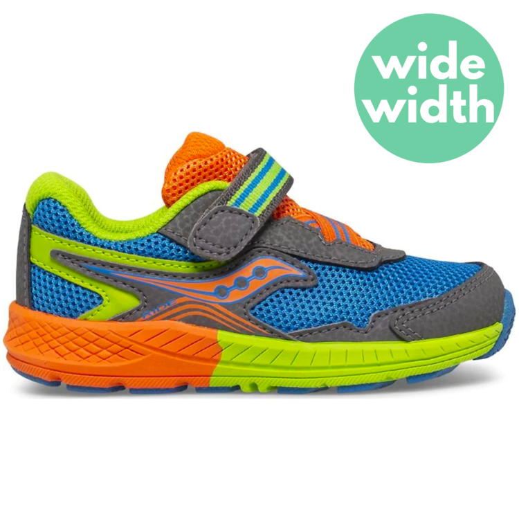 Saucony Saucony Ride 10 Jr Blue/Multi (WIDE)