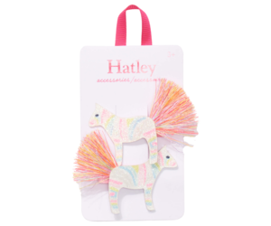 Hatley Hair Clip - Rainbow Zebra Hatley Hair Clip - Rainbow Zebra
