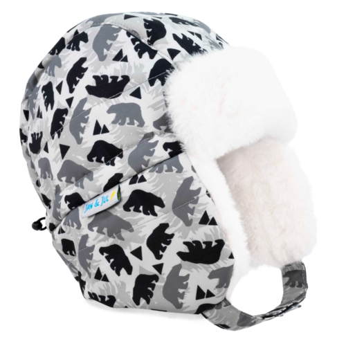 Jan & Jul Toasty-Dry Trapper Hat Bear