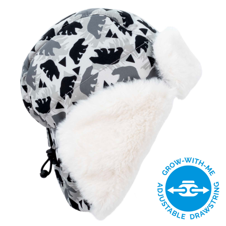 Jan & Jul Jan & Jul Toasty-Dry Trapper Hat Bear
