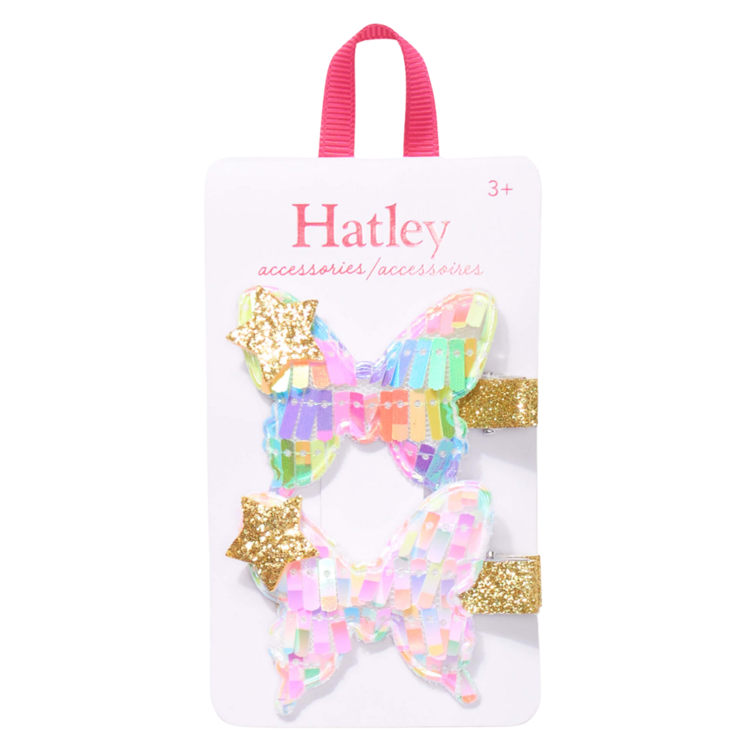 Hatley Hatley Colourful Butterflies Hair Clips