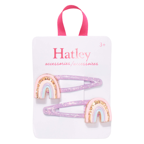 Hatley Sparkle Rainbow Snap Hair Clips Hatley Sparkle Rainbow Snap Hair Clips