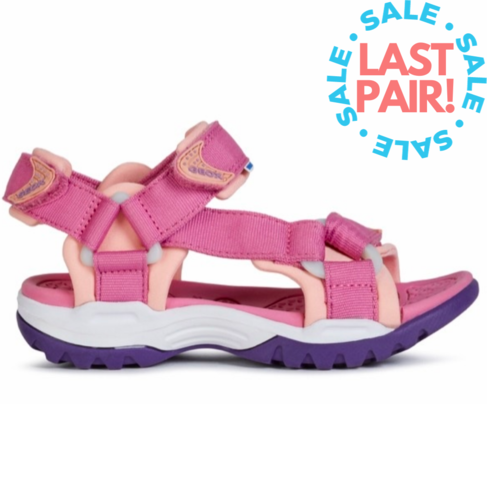 Geox J Borealis (OT) Fuchsia/Salmon (Child 13)