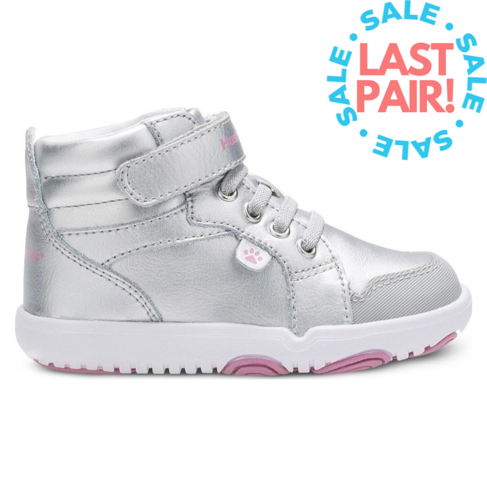 Hush Puppies Buddy Silver (Toddler 4)