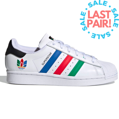 Adidas Superstar J Ftwwht (Youth 4.5)