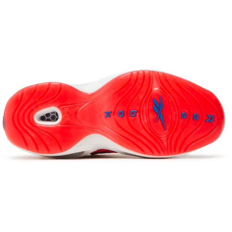 Reebok Reebok Question Mid Jr Orange Flash/Acid Yellow