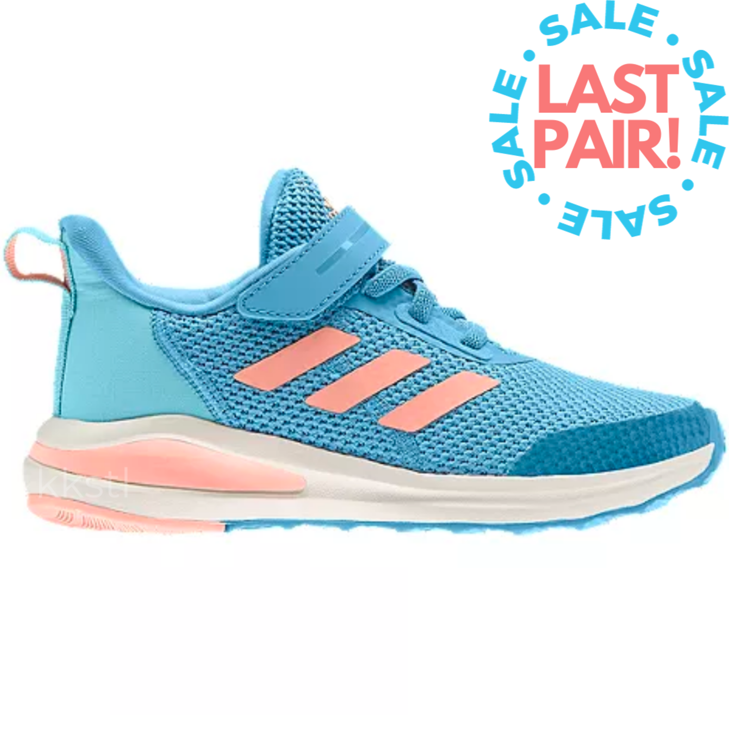 Adidas FortaRun EL K HAZBLU/GLOPNK/HAZSKY - Kids Shoes in Canada