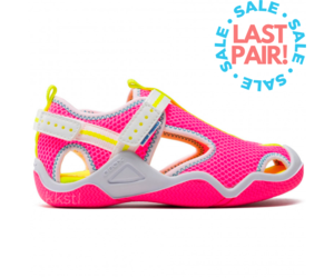 Geox J Wader Fluo Fuchsia White