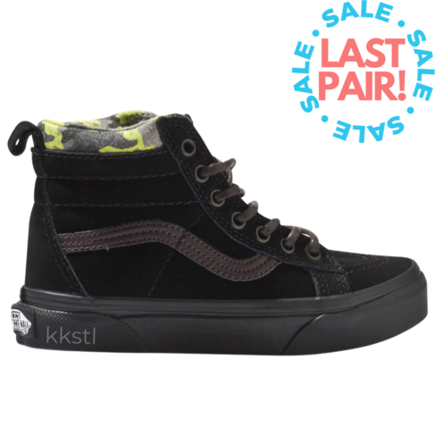 Vans Sk8-Hi MTE Black/Lime (Youth 5)