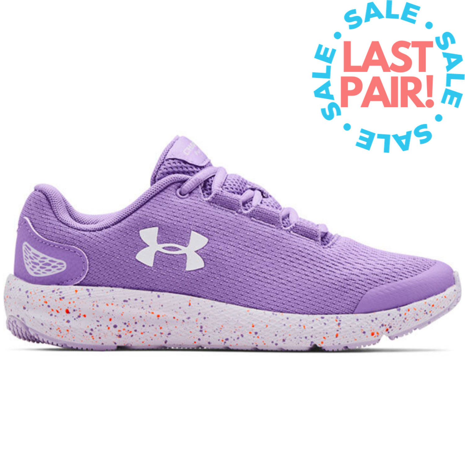 Under Armour Halo Grey/White/Meteor Pink Charged Impulse Youth Sneaker –  Twiggz