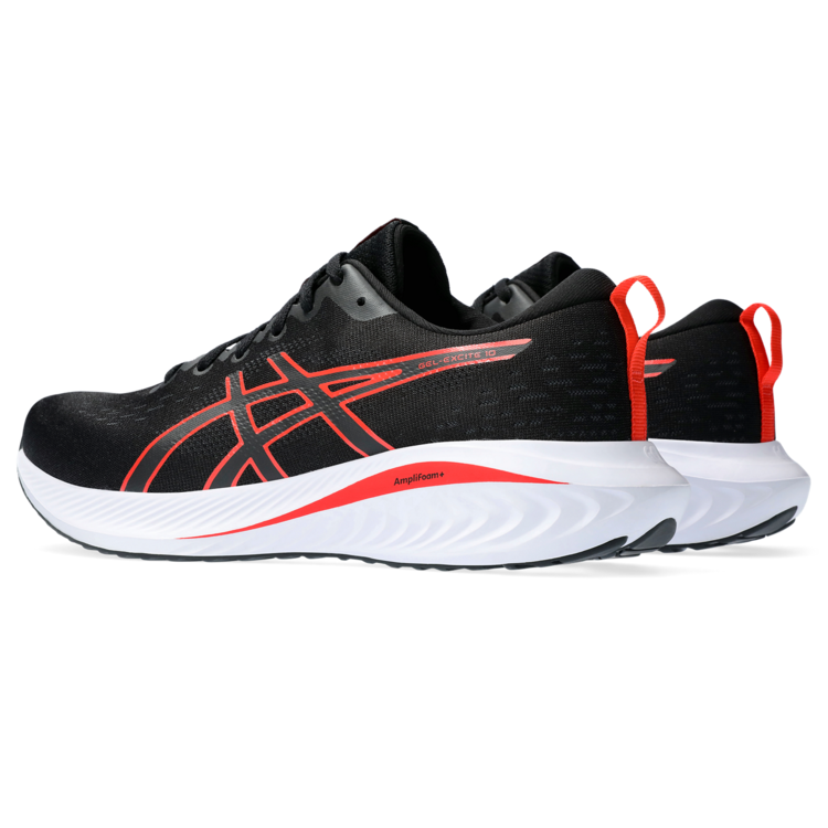 Asics Asics Men's Gel Excite 10 Black/True Red (Extra Wide)