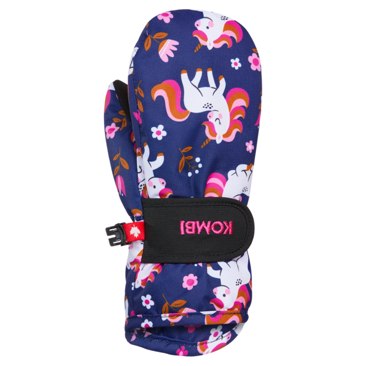 Kombi Kombi Graceful Children Mitt Unicorn Navy
