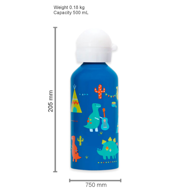 Penny Scallan Drink Bottle Dino Rock