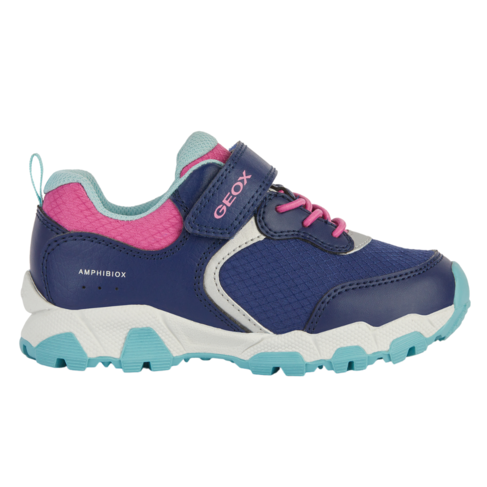 Geox J Magnetar ABX Dk Navy/Fuchsia (Youth 3.5)