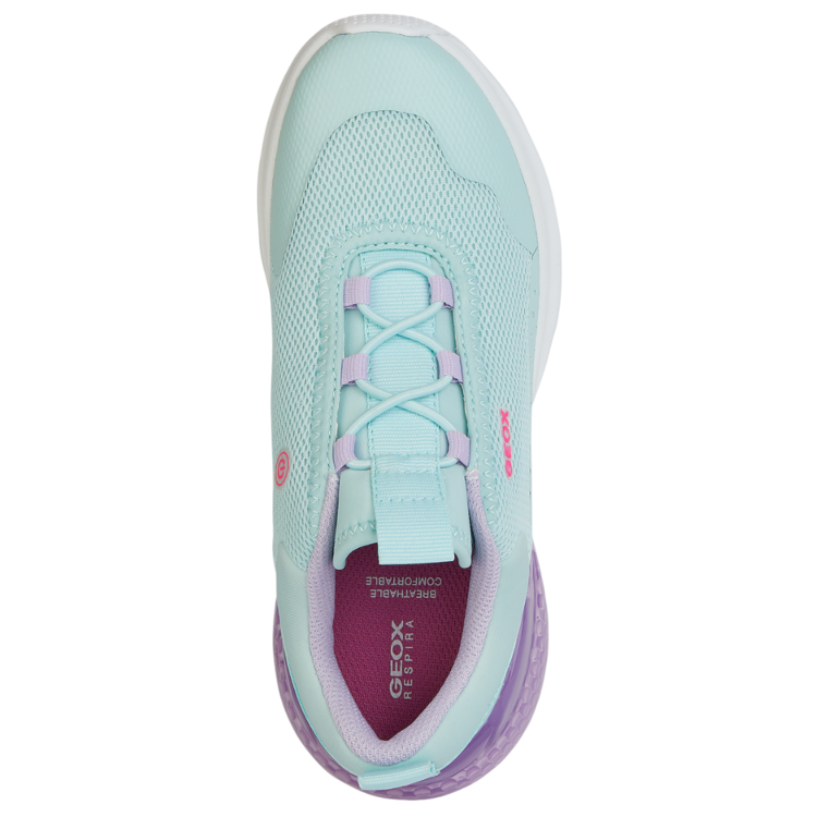 Geox Geox J Activart Illuminus Watersea/Lilac