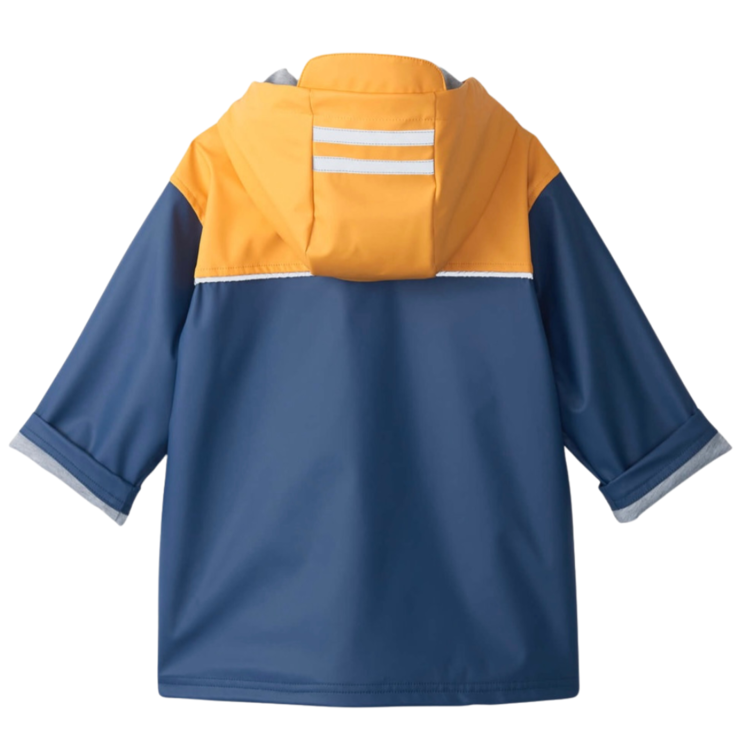 Hatley Hatley Mariner Rain Jacket Yellow/Navy