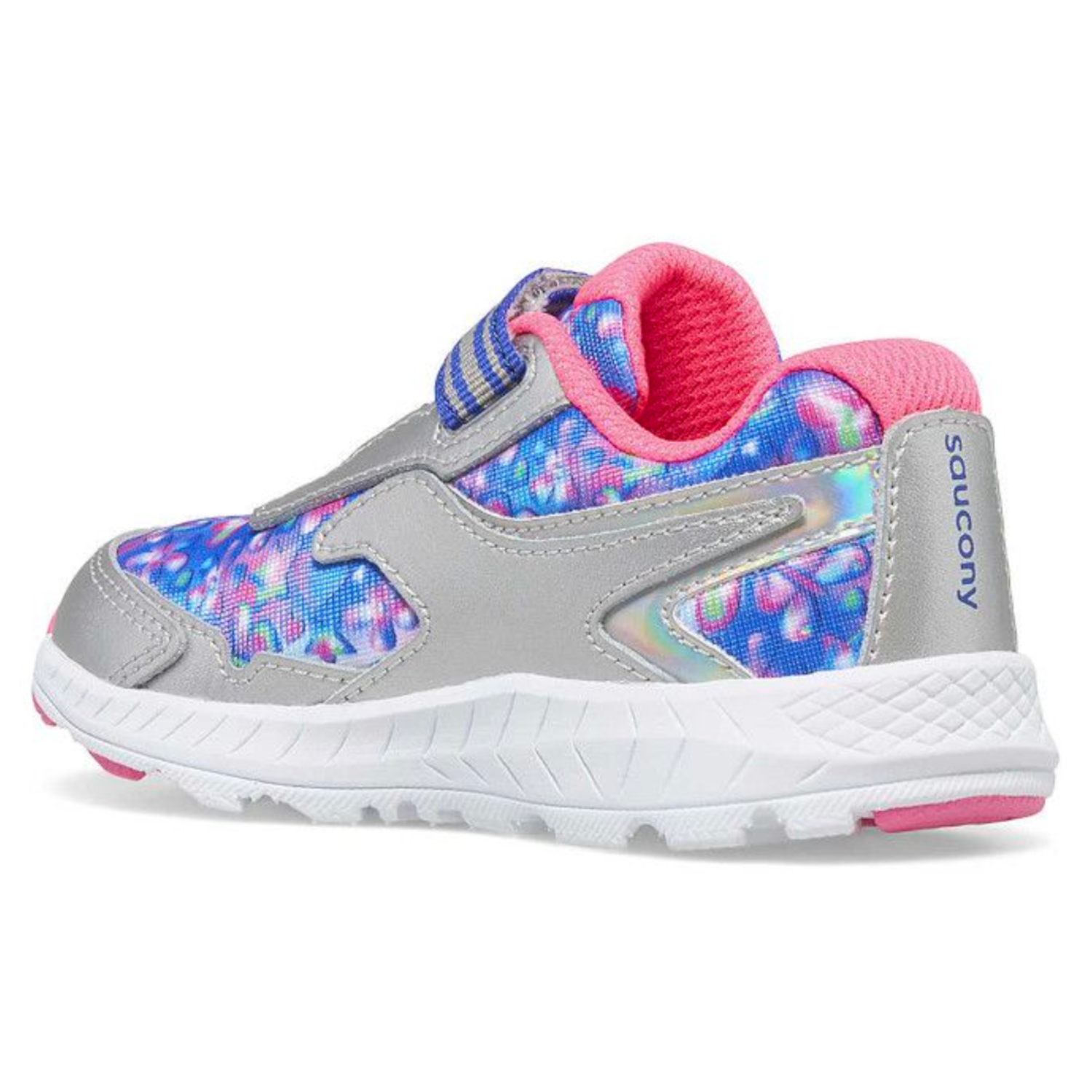 Saucony Ride 10 Jr Silver Pink Kids Shoes in Canada Kiddie Kobbler St Laurent