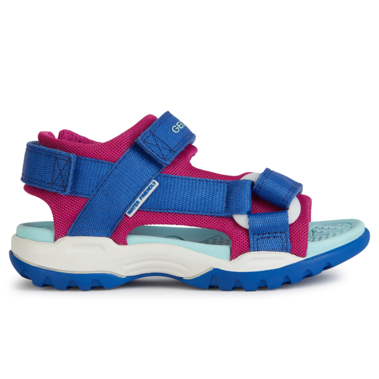 Geox Geox J Borealis (O/T) Dk Royal/Cyclamen