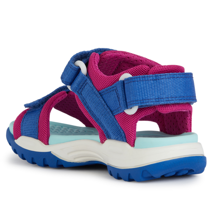 Geox Geox J Borealis (O/T) Dk Royal/Cyclamen