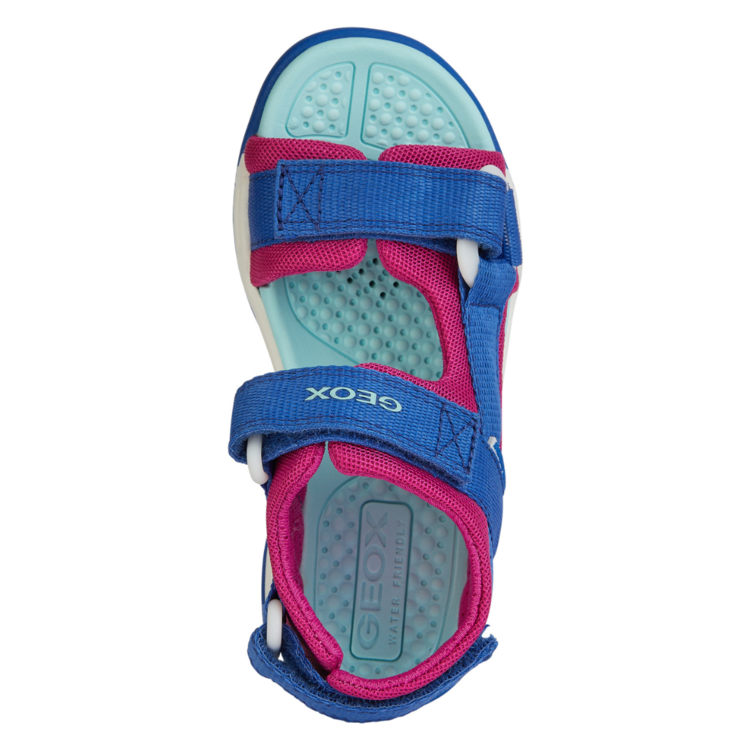 Geox Geox J Borealis (O/T) Dk Royal/Cyclamen