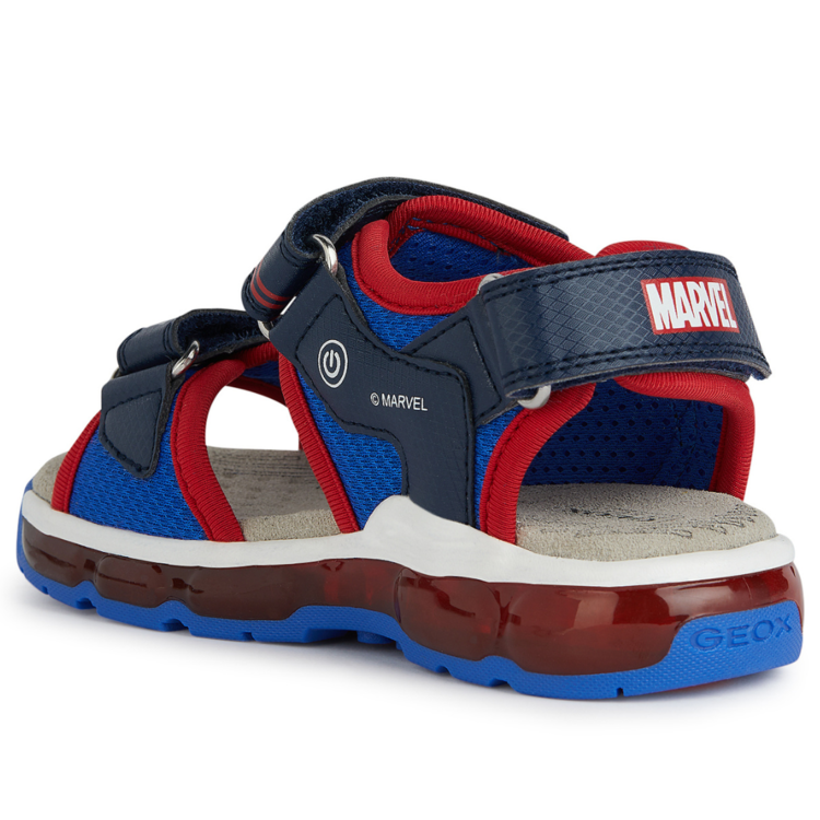 Geox Geox J Android Sandal Navy/Red