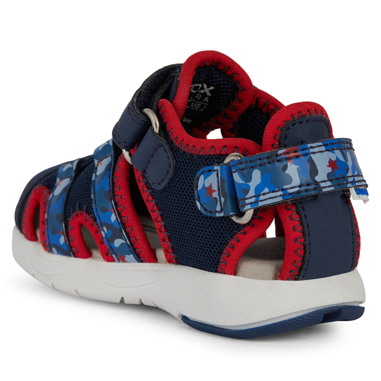 Geox Geox B Sandal Multy Navy/Red