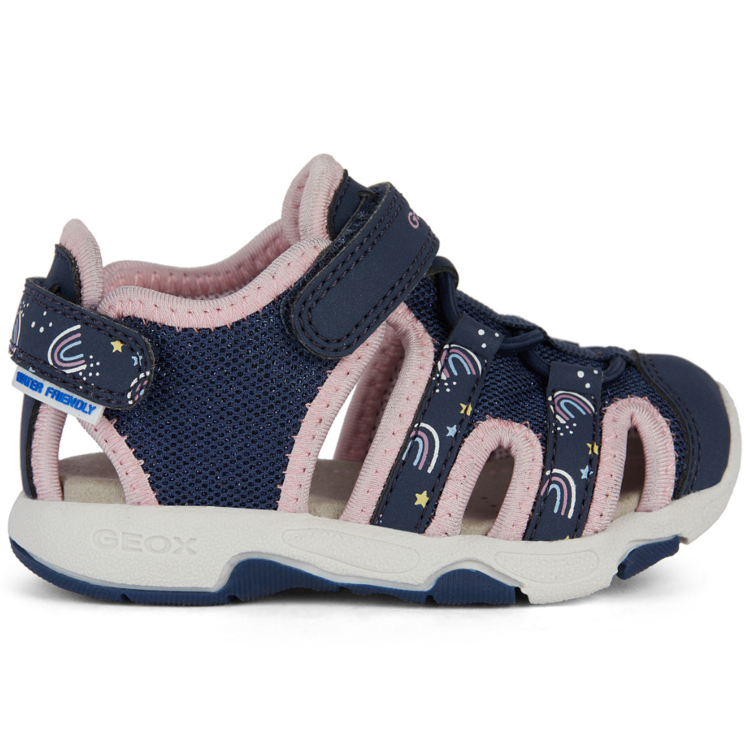 Geox Geox B Sandal Multy Navy/Lt Pink
