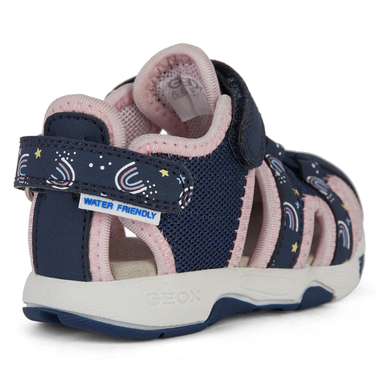 Geox Geox B Sandal Multy Navy/Lt Pink