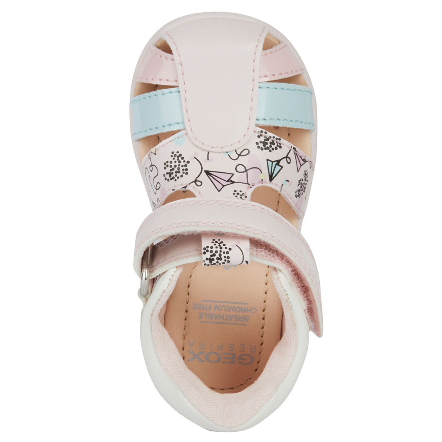 Geox B Elthan Sandal Pink Multi