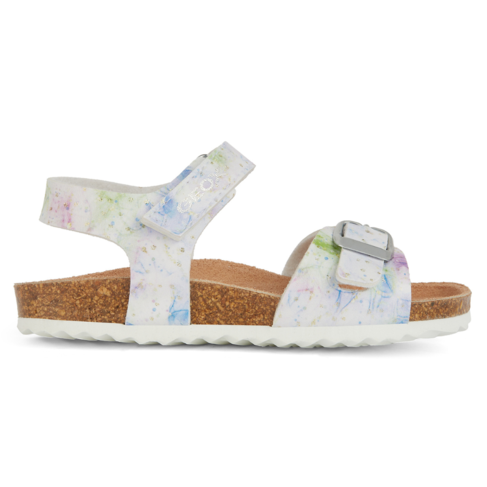 Geox J Adriel White/Pink