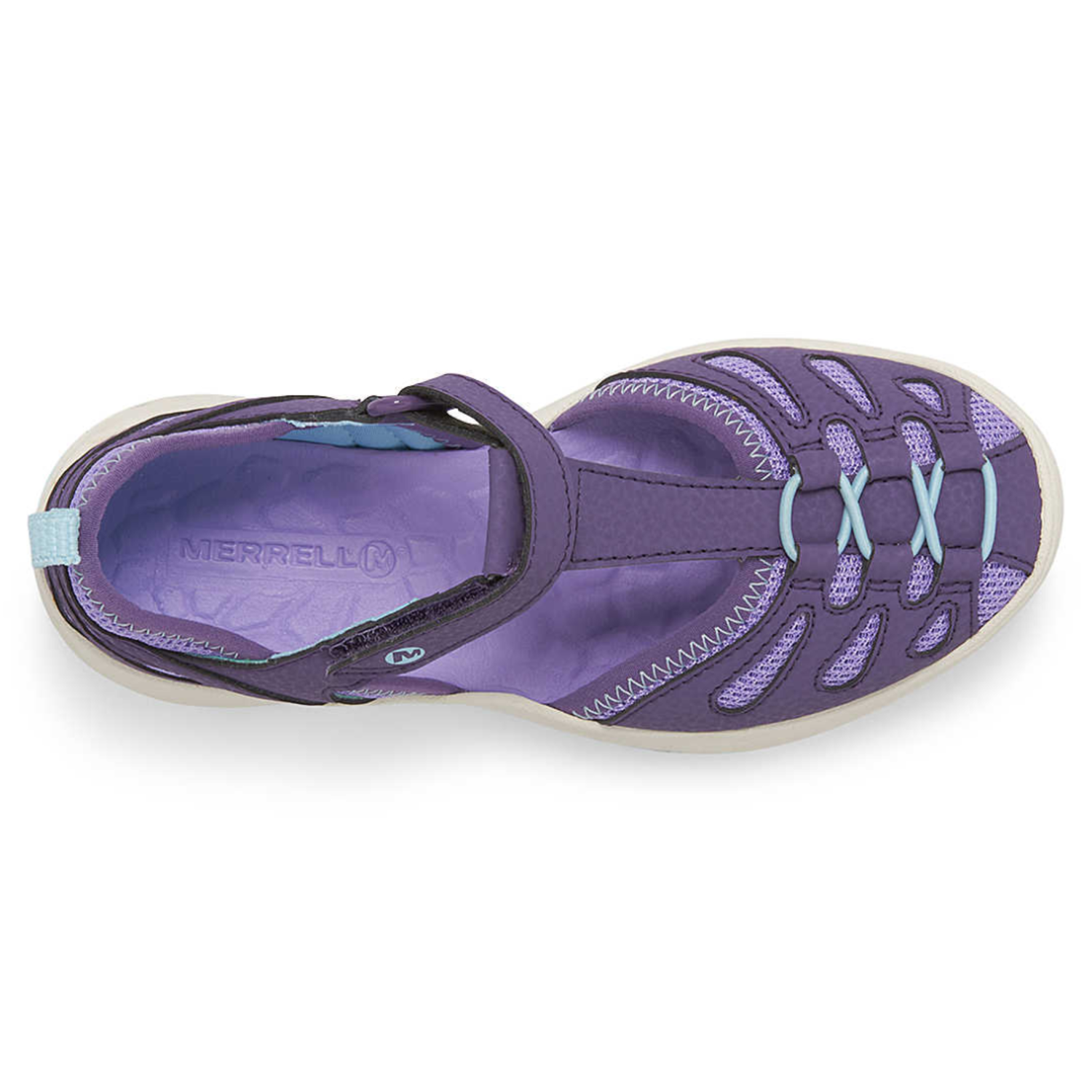 Merrell Hydro Lily Purple Ice Blue Kids Shoes in Canada Kiddie Kobbler St Laurent