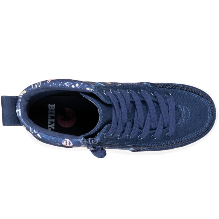 Billy Footwear Billy Classic High Navy Space