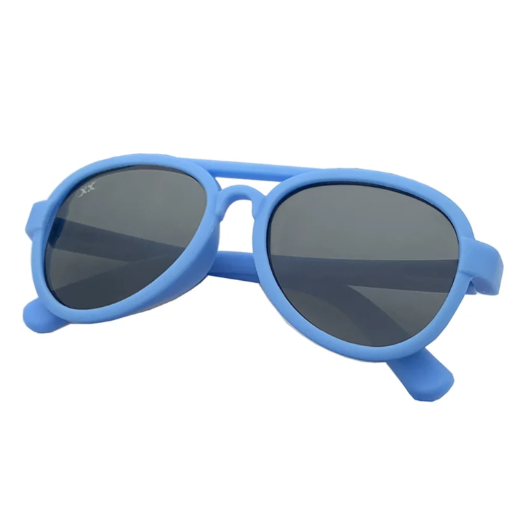 Xspex Xspex Aviator Jr. Sunglasses Blue