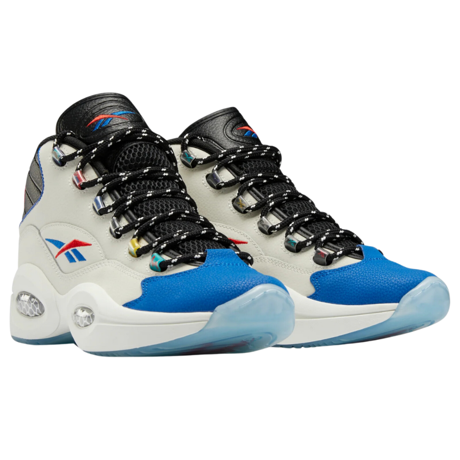 Sepatu Basket Reebok Reebok Question Blu Classic Leather Mens