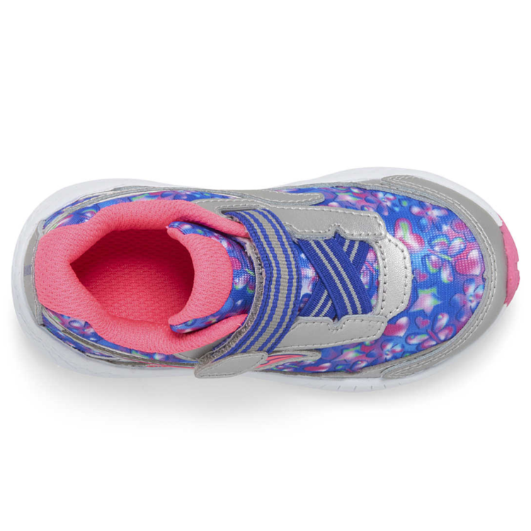 Saucony Saucony Ride 10 Jr Silver/Pink (WIDE)