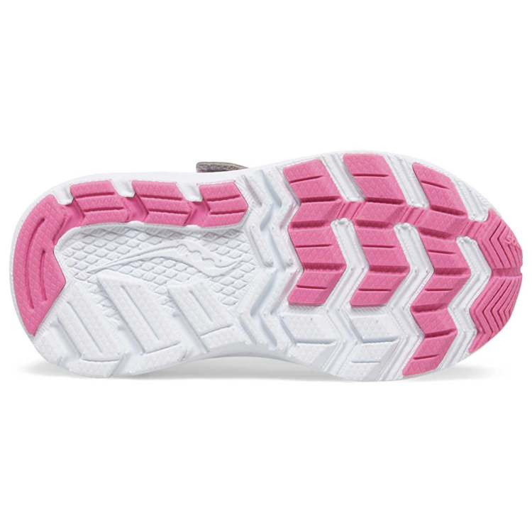 Saucony Saucony Ride 10 Jr Silver/Pink (WIDE)