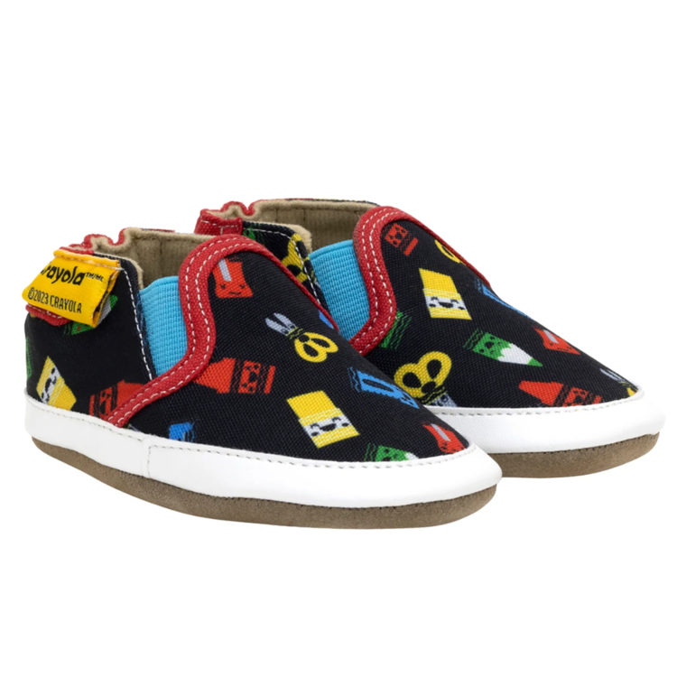 Robeez Robeez Soft Soles Crayola Never Run Scissors