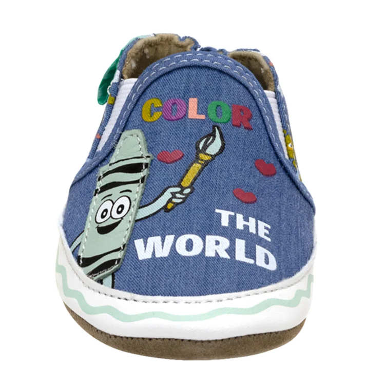 Robeez Robeez Soft Soles Crayola Colour The World