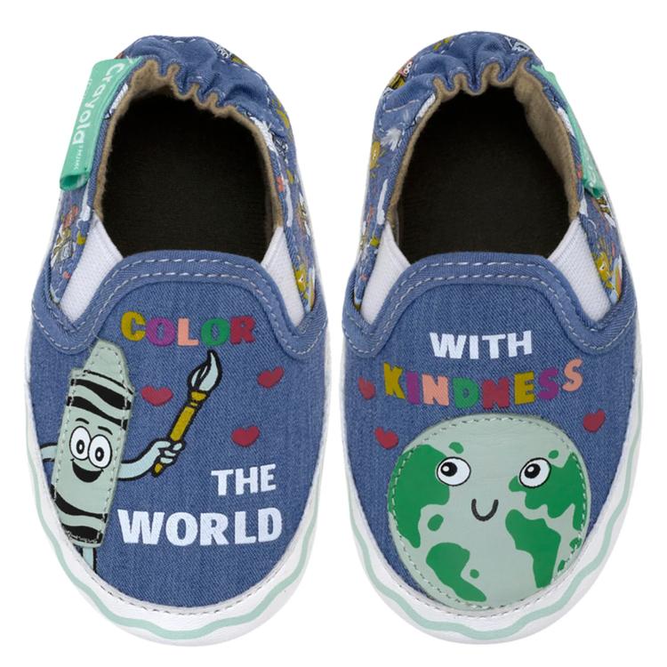Robeez Robeez Soft Soles Crayola Colour The World