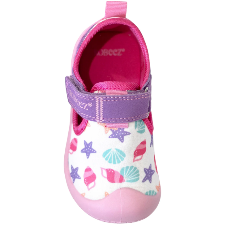 Robeez Robeez Water Shoe Seashells White