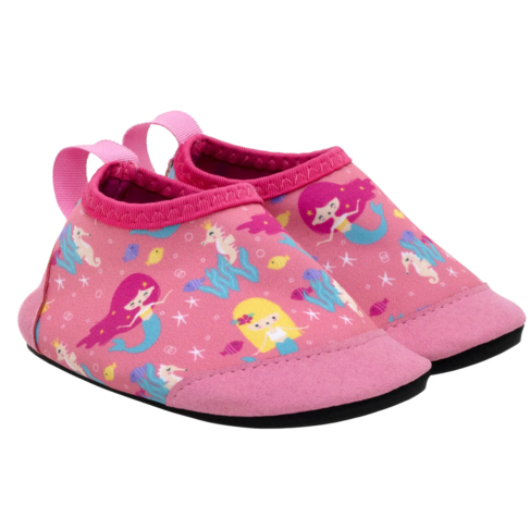 Robeez Aqua Shoe Mermaid Bubbles Pink