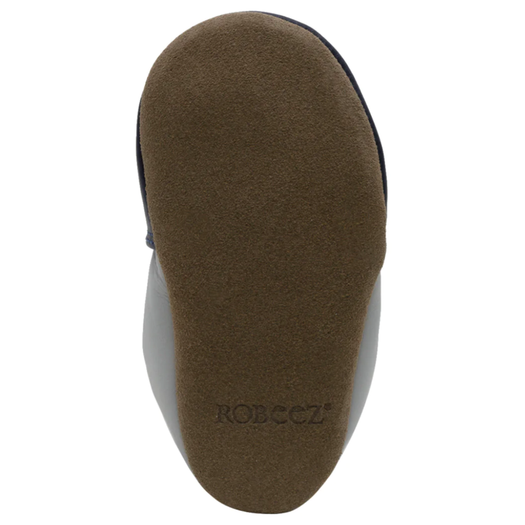 Robeez Robeez Soft Soles Hello World Navy