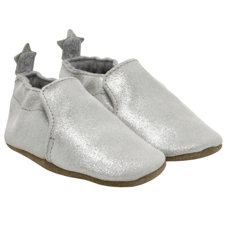 Robeez Robeez Soft Soles Pretty Pearl Silver