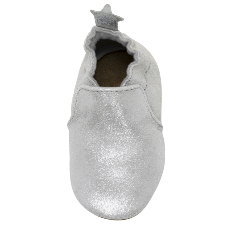 Robeez Robeez Soft Soles Pretty Pearl Silver