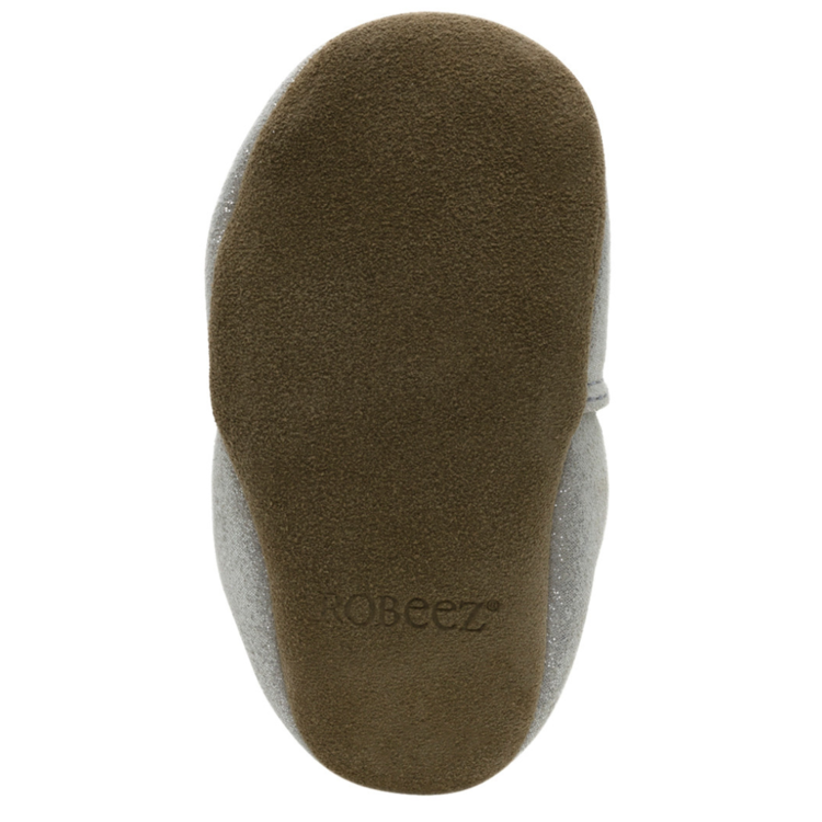 Robeez Robeez Soft Soles Pretty Pearl Silver