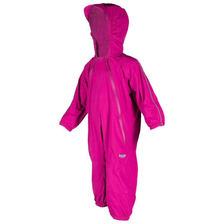 J&K J&K Splashy Fleece Lined One Piece Suit Hot Pink
