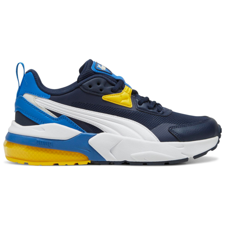 Puma Puma Vis2K Jr Club Navy/White/Yellow
